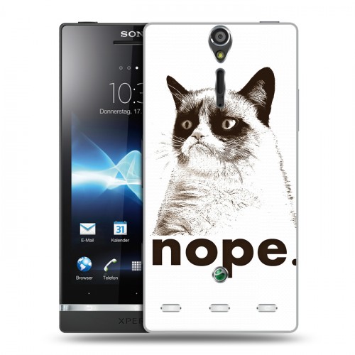 Дизайнерский пластиковый чехол для Sony Xperia S Кошки