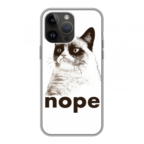 Дизайнерский силиконовый чехол для Iphone 14 Pro Max Кошки