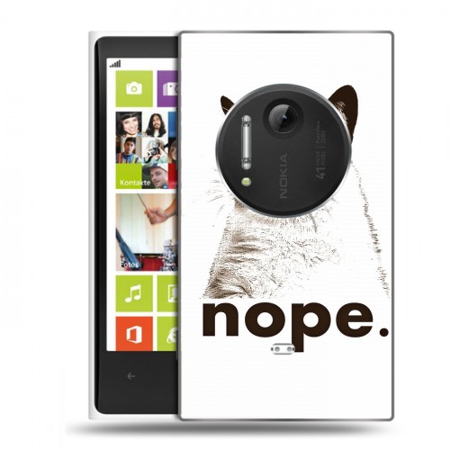 Дизайнерский пластиковый чехол для Nokia Lumia 1020 Кошки