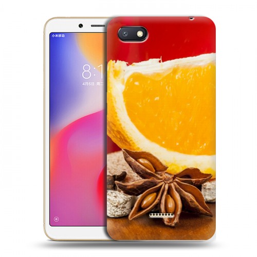 Дизайнерский пластиковый чехол для Xiaomi RedMi 6A Апельсины