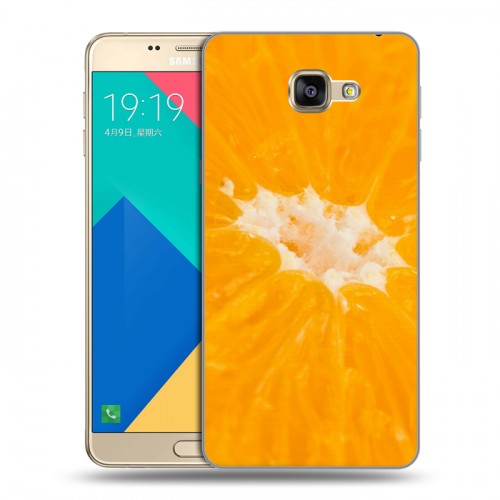 Дизайнерский силиконовый чехол для Samsung Galaxy A9 Апельсины