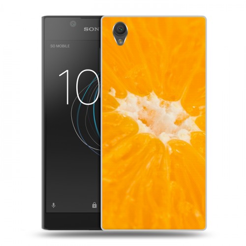 Дизайнерский пластиковый чехол для Sony Xperia L1 Апельсины