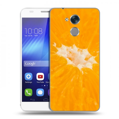 Дизайнерский пластиковый чехол для Huawei Honor 6C Апельсины