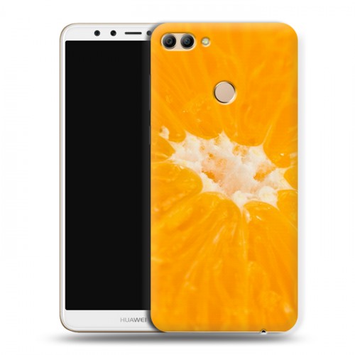 Дизайнерский пластиковый чехол для Huawei Y9 (2018) Апельсины