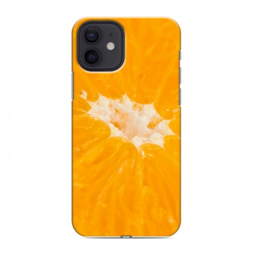 Дизайнерский силиконовый чехол для Iphone 12 Апельсины