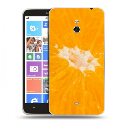 Дизайнерский пластиковый чехол для Nokia Lumia 1320 Апельсины