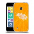 Дизайнерский пластиковый чехол для Nokia Lumia 530 Апельсины