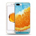 Дизайнерский силиконовый чехол для Iphone 7 Plus / 8 Plus Апельсины