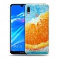 Дизайнерский пластиковый чехол для Huawei Y6 (2019) Апельсины