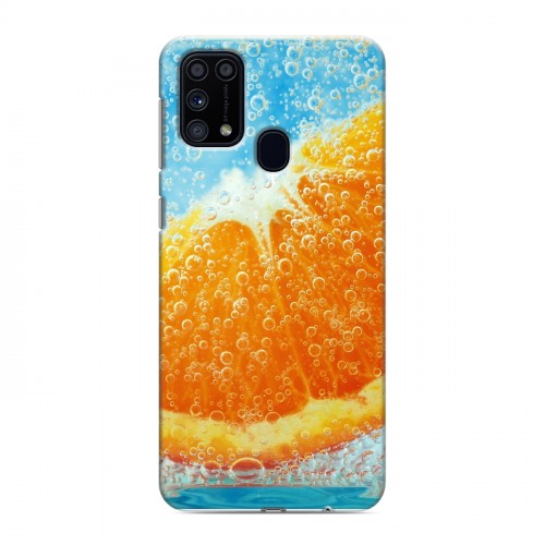Дизайнерский силиконовый чехол для Samsung Galaxy M31 Апельсины