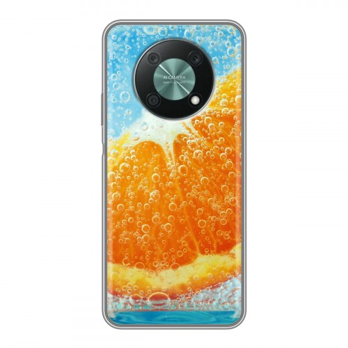 Дизайнерский пластиковый чехол для Huawei Nova Y90 Апельсины