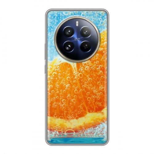 Дизайнерский пластиковый чехол для Realme 12 Pro Апельсины