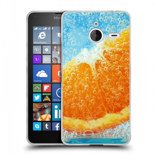 Дизайнерский пластиковый чехол для Microsoft Lumia 640 XL Апельсины