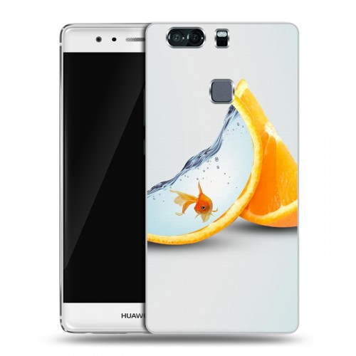 Дизайнерский пластиковый чехол для Huawei P9 Plus Апельсины