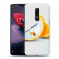 Дизайнерский пластиковый чехол для OnePlus 6 Апельсины