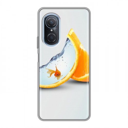 Дизайнерский силиконовый чехол для Huawei Nova 9 SE Апельсины