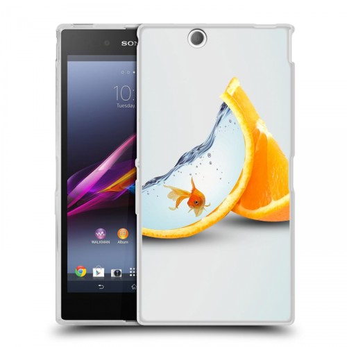 Дизайнерский пластиковый чехол для Sony Xperia Z Ultra  Апельсины