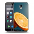 Дизайнерский пластиковый чехол для Meizu M2 Note Апельсины