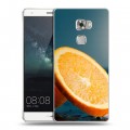 Дизайнерский пластиковый чехол для Huawei Mate S Апельсины