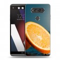 Дизайнерский пластиковый чехол для LG V20 Апельсины