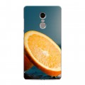 Дизайнерский силиконовый чехол для Xiaomi RedMi Note 4 Апельсины