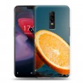 Дизайнерский пластиковый чехол для OnePlus 6 Апельсины