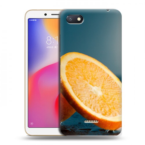 Дизайнерский пластиковый чехол для Xiaomi RedMi 6A Апельсины