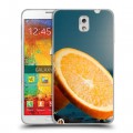 Дизайнерский пластиковый чехол для Samsung Galaxy Note 3 Апельсины