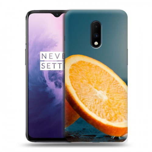 Дизайнерский пластиковый чехол для OnePlus 7 Апельсины