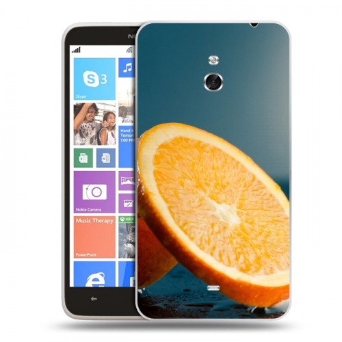 Дизайнерский пластиковый чехол для Nokia Lumia 1320 Апельсины