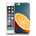 Дизайнерский силиконовый чехол для Iphone 6 Plus/6s Plus Апельсины