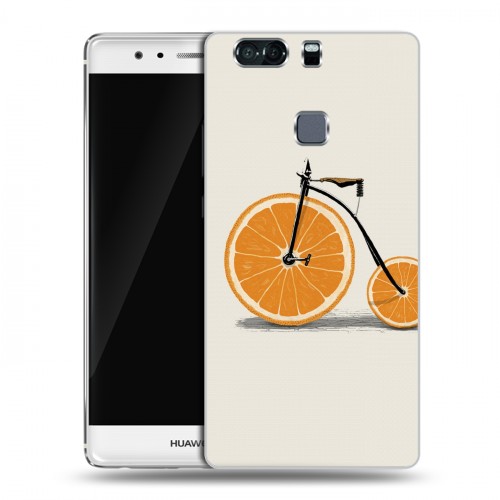 Дизайнерский пластиковый чехол для Huawei P9 Plus Апельсины