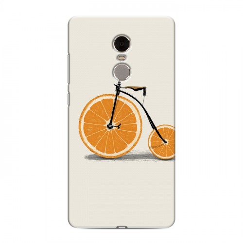 Дизайнерский пластиковый чехол для Xiaomi RedMi Note 4 Апельсины