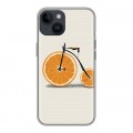 Дизайнерский пластиковый чехол для Iphone 14 Апельсины