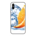 Дизайнерский силиконовый чехол для Xiaomi RedMi 9A Апельсины