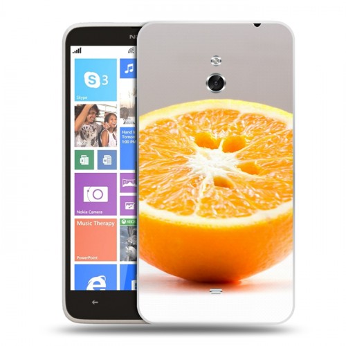 Дизайнерский пластиковый чехол для Nokia Lumia 1320 Апельсины