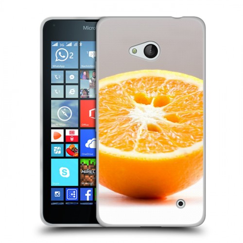 Дизайнерский пластиковый чехол для Microsoft Lumia 640 Апельсины