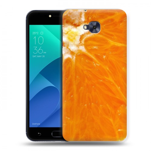 Дизайнерский пластиковый чехол для ASUS ZenFone 4 Selfie Апельсины