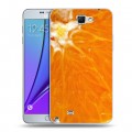 Дизайнерский пластиковый чехол для Samsung Galaxy Note 2 Апельсины