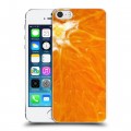 Дизайнерский пластиковый чехол для Iphone 5s Апельсины