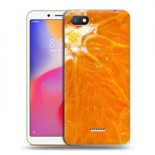 Дизайнерский пластиковый чехол для Xiaomi RedMi 6A Апельсины