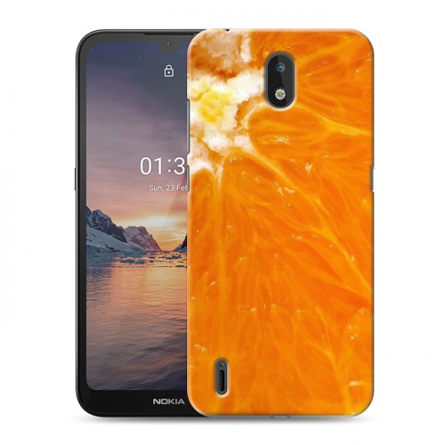 Дизайнерский силиконовый чехол для Nokia 1.3 Апельсины