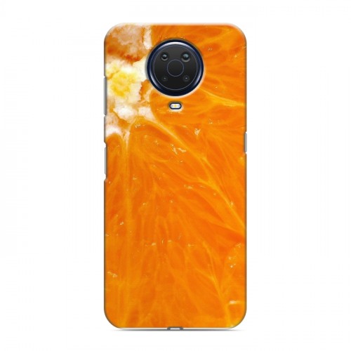 Дизайнерский силиконовый чехол для Nokia G20 Апельсины