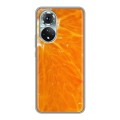 Дизайнерский силиконовый с усиленными углами чехол для Huawei Honor 50 Апельсины