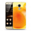 Дизайнерский пластиковый чехол для Huawei Honor 5C Апельсины