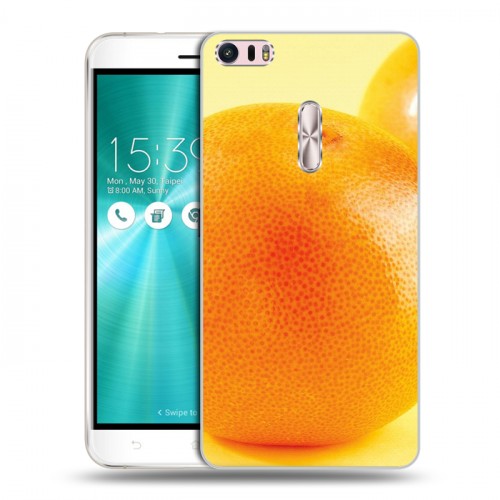 Дизайнерский пластиковый чехол для Asus ZenFone 3 Ultra Апельсины