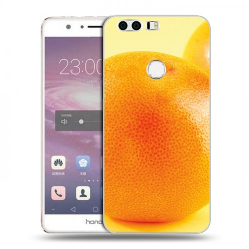 Дизайнерский пластиковый чехол для Huawei Honor 8 Апельсины