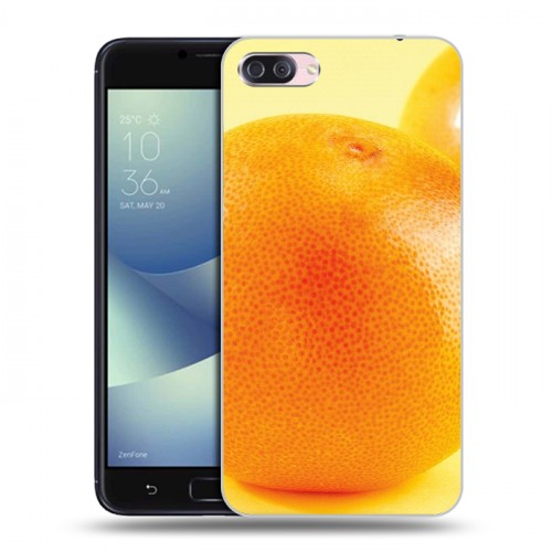 Дизайнерский пластиковый чехол для Asus ZenFone 4 Max Апельсины
