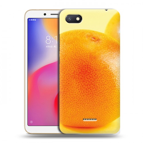 Дизайнерский пластиковый чехол для Xiaomi RedMi 6A Апельсины