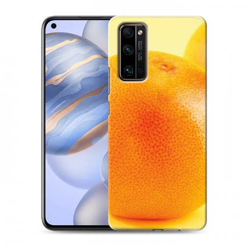 Дизайнерский пластиковый чехол для Huawei Honor 30 Апельсины